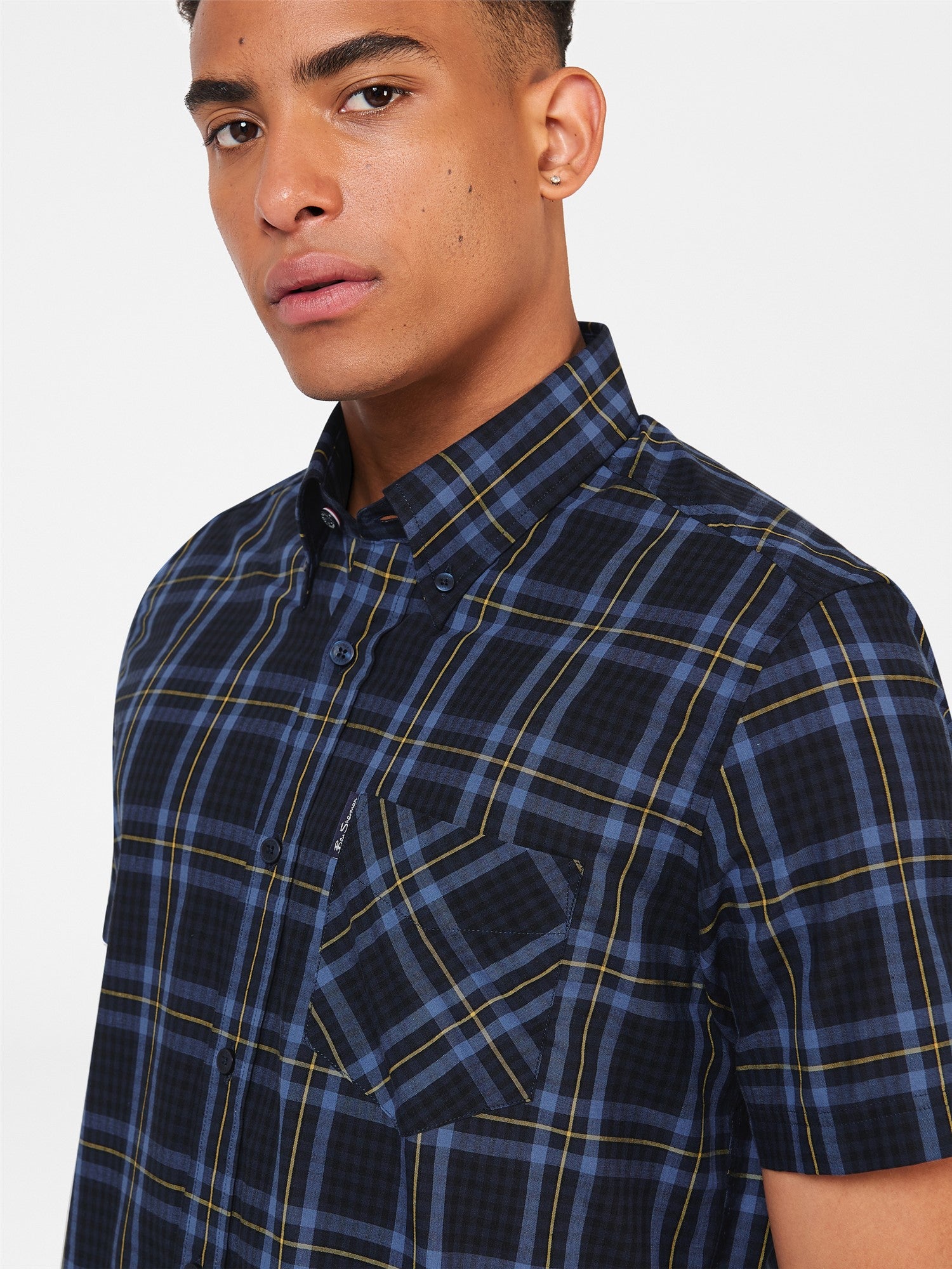 Frame Check Short Sleeve Shirt