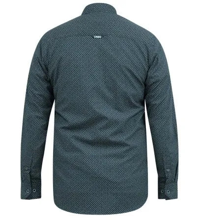 Tall Fit 'Morgan' Long Sleeve Micro Print Shirt