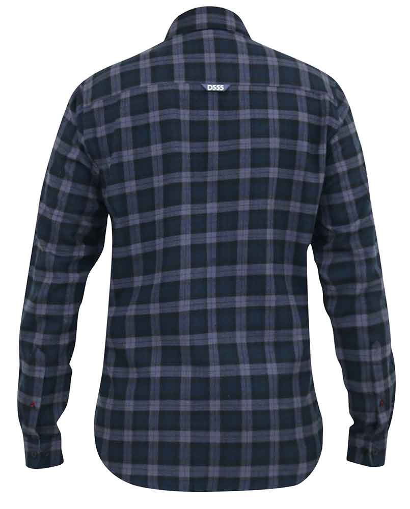 Luton' Flannel Check Long Sleeve Shirt