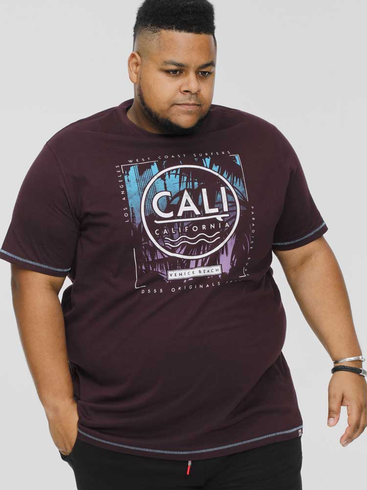 Nova' Cali Surf Print T-Shirt
