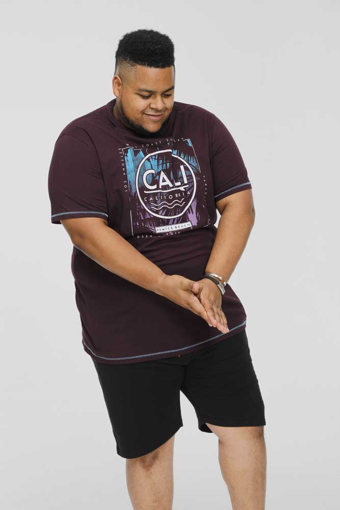 Nova' Cali Surf Print T-Shirt