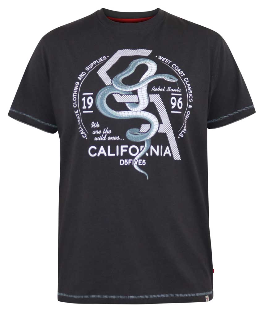 Cortex' California Snake Print T-Shirt