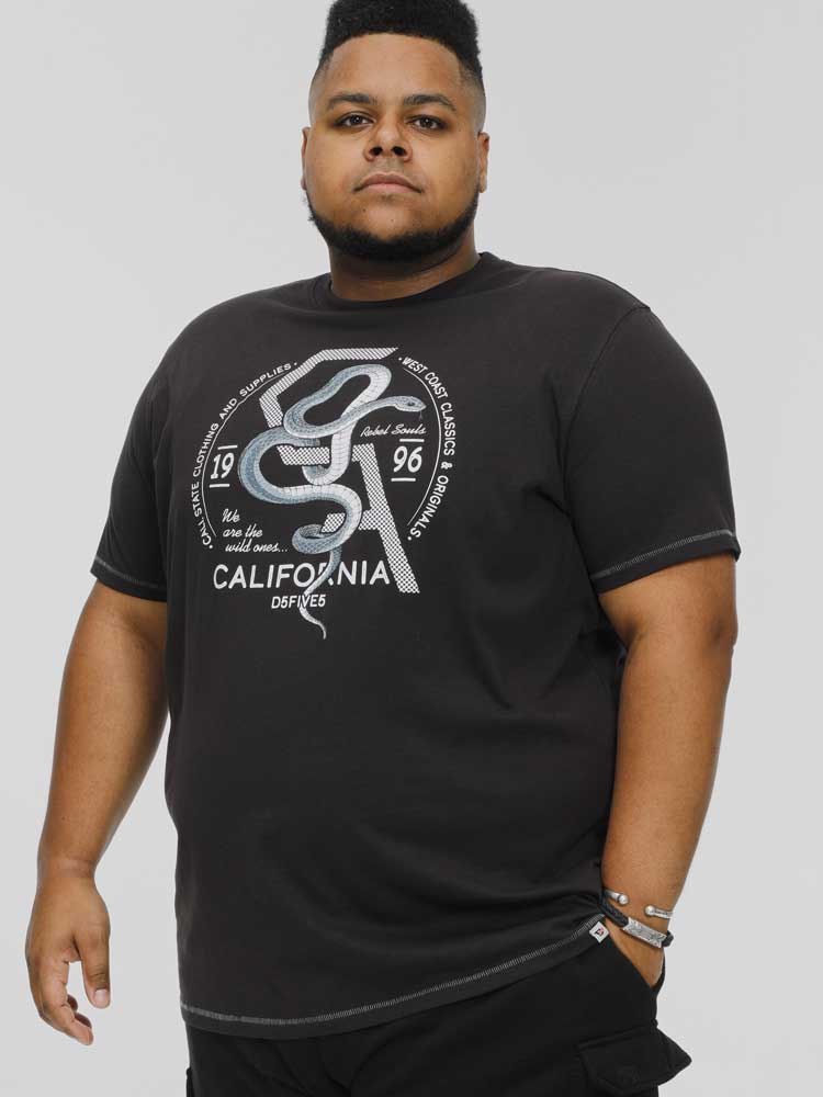 Cortex' California Snake Print T-Shirt