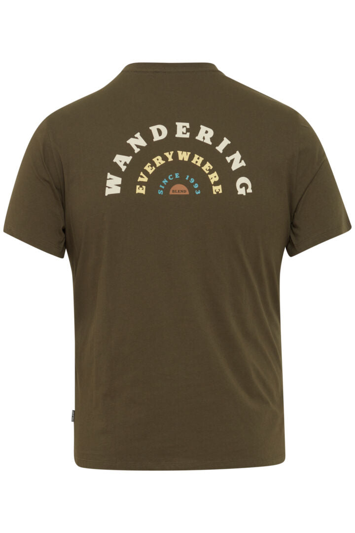 Wandering Everywhere Print T-Shirt