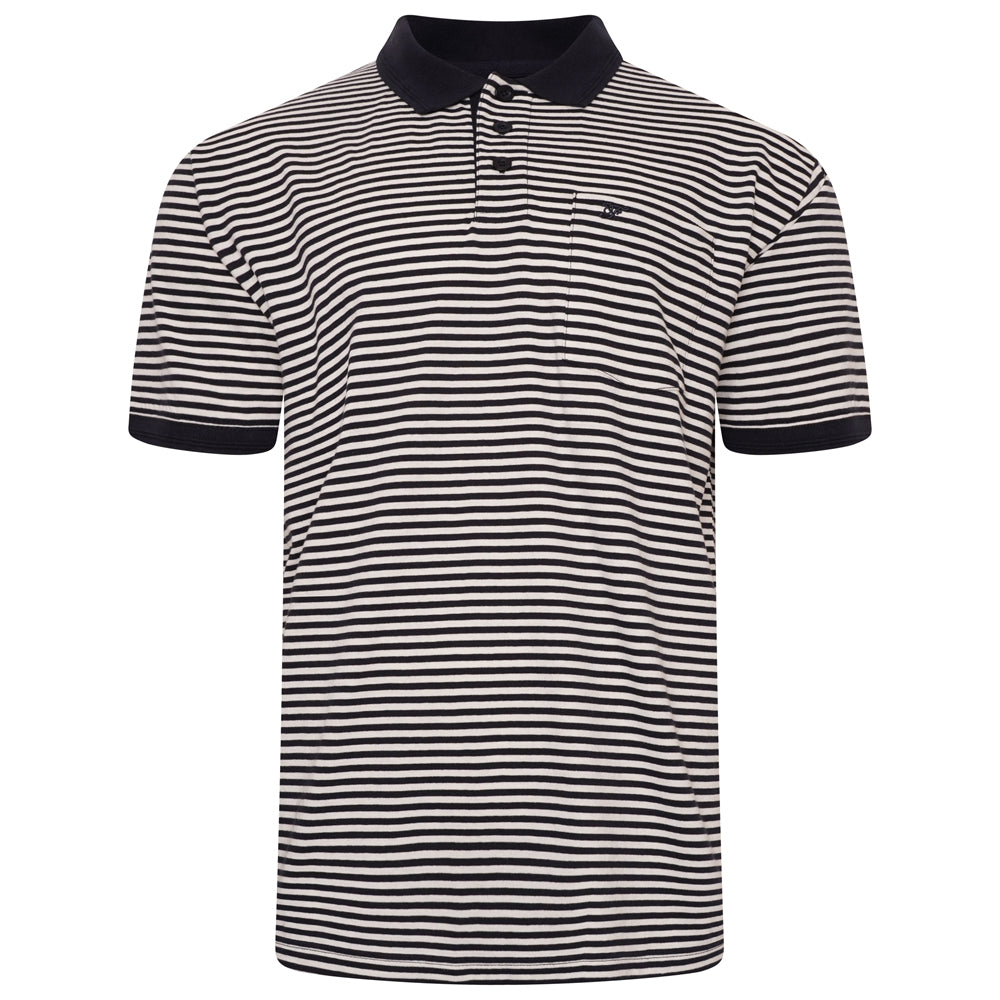 Navy Stripe Polo Shirt