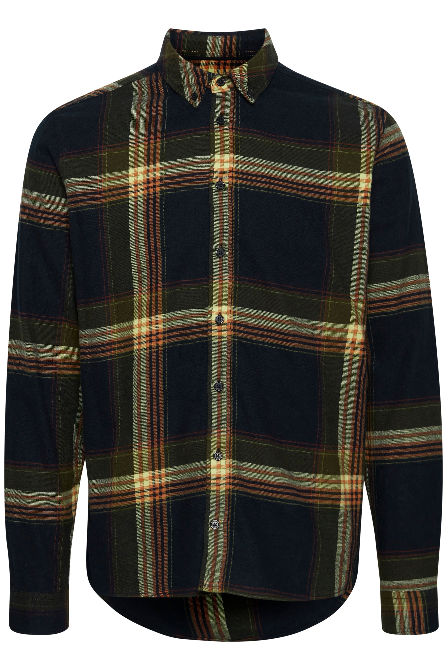 Brushed Cotton Check Long Sleeve shirt