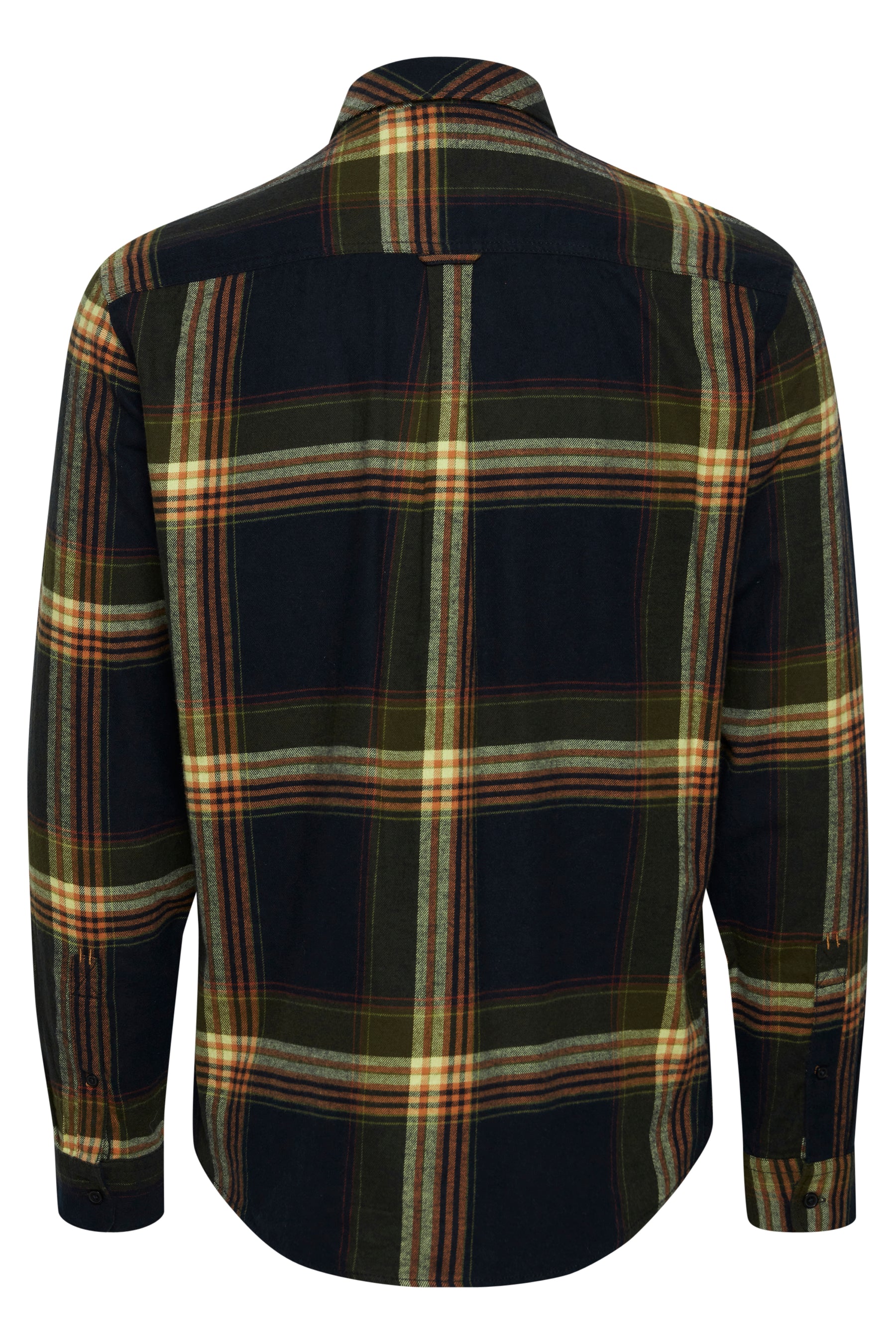 Brushed Cotton Check Long Sleeve shirt