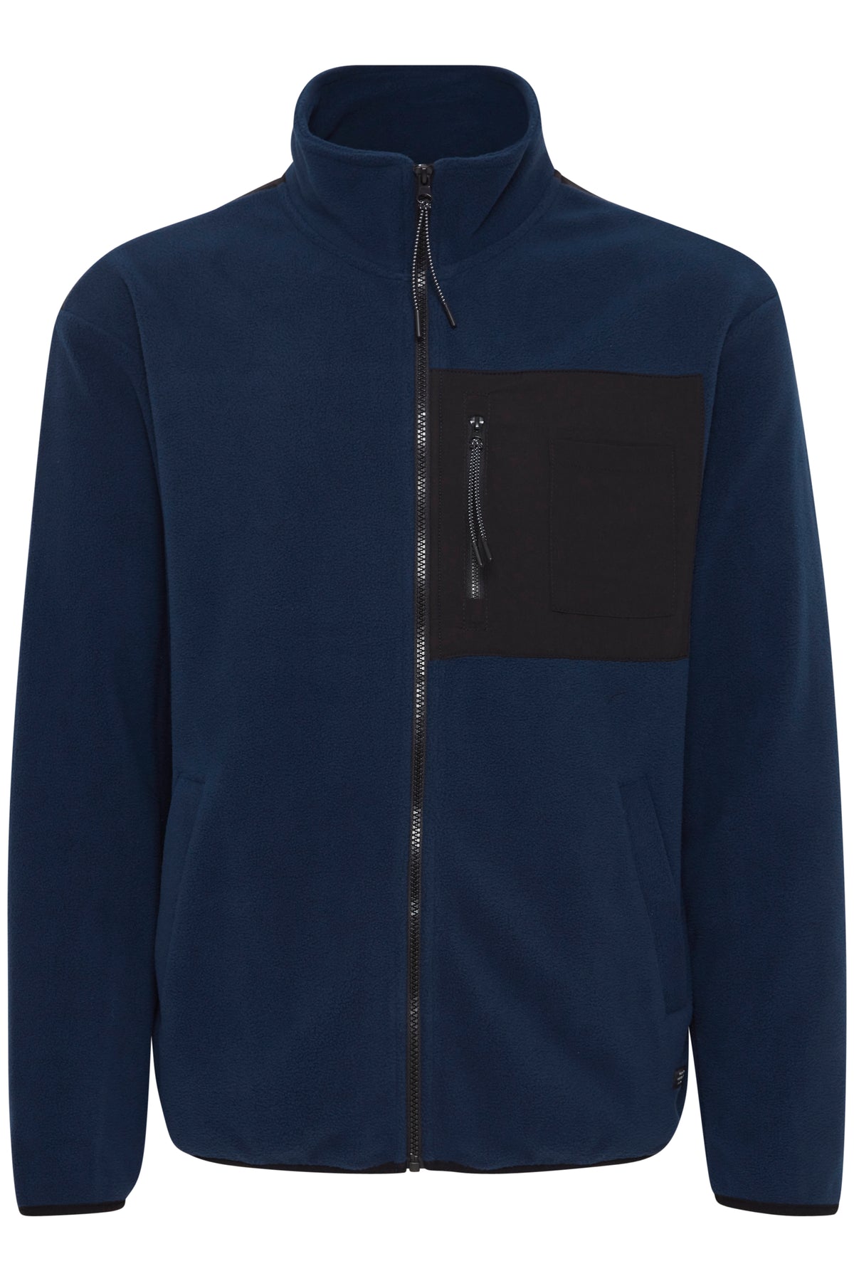 Full Zip Contrast Fleece
