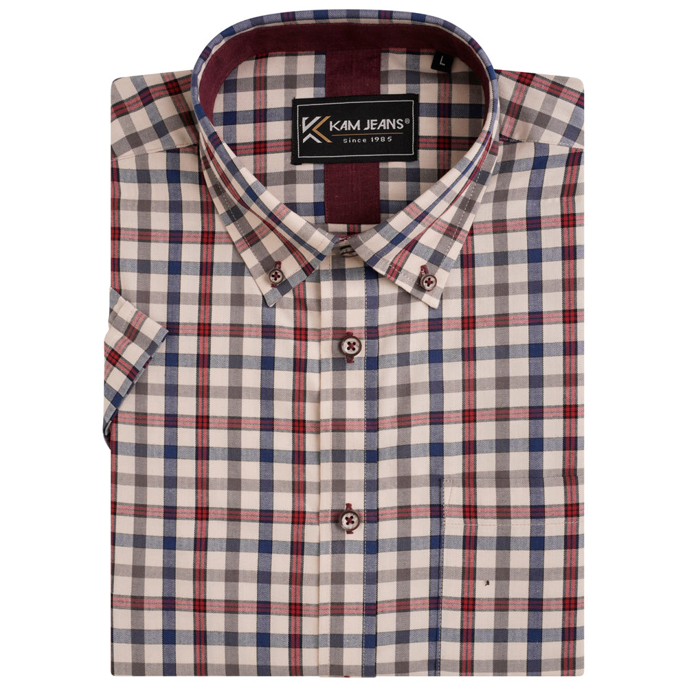 Short Sleeve Check Shirt