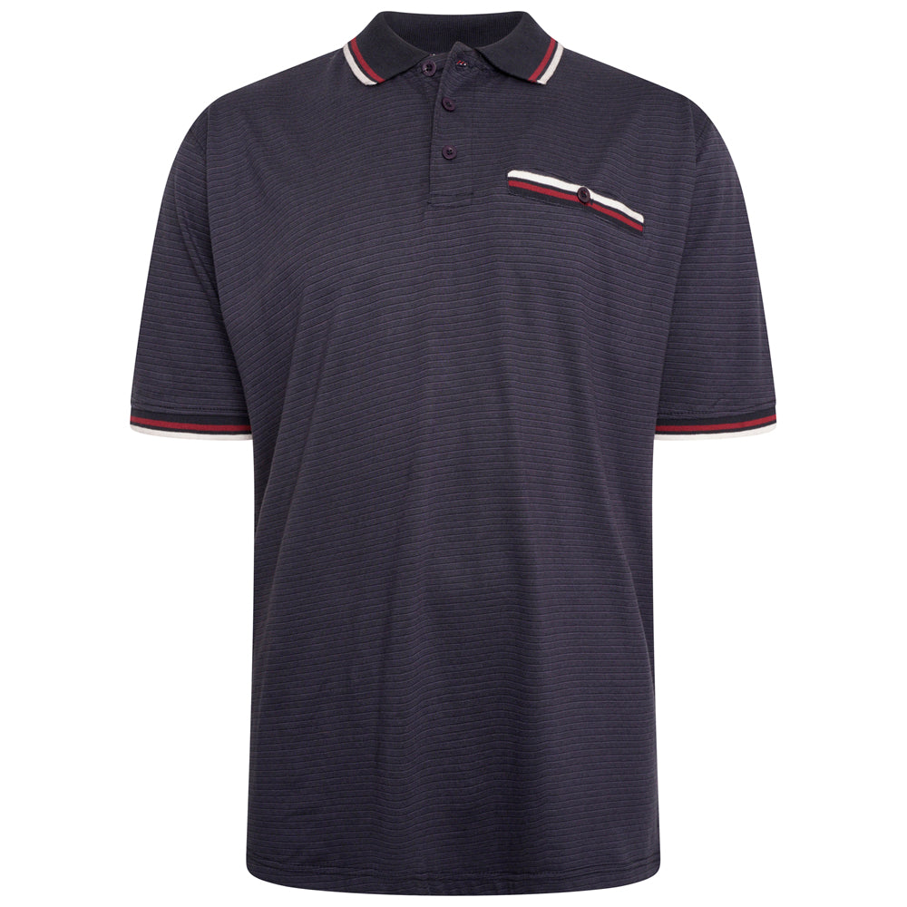 Self Stripe Polo Shirt