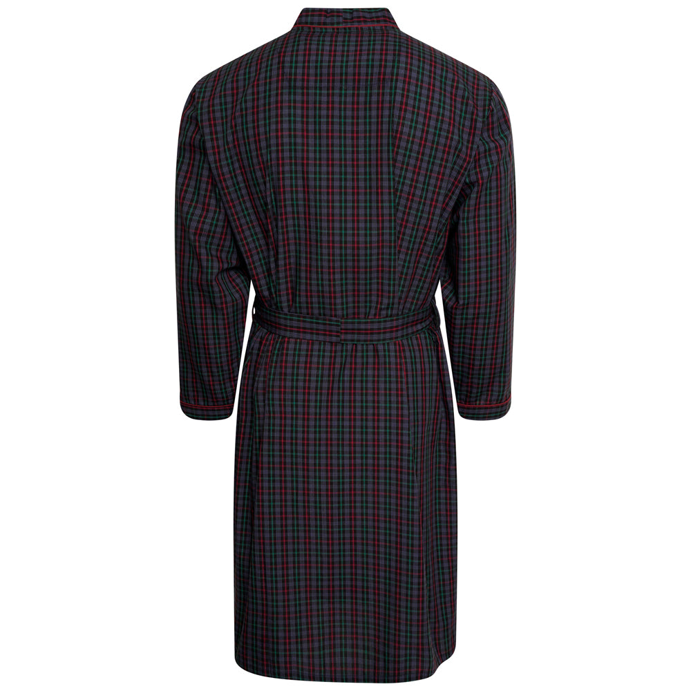 Lightweight Checked Dressing Gown