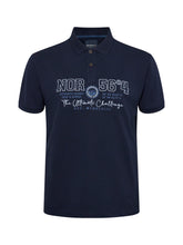 Embroidered Print Polo Shirt