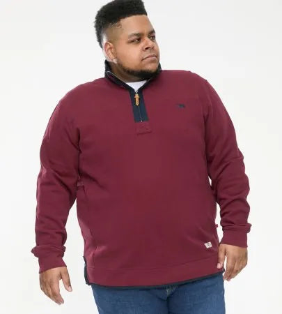 Hiraldo' Pique 1/4 Zip Fleece Sweatshirt
