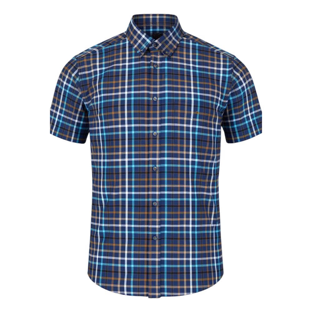 Multi Check Short Sleeve Shirt