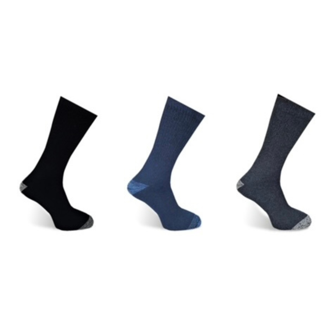 Premium Quality 3 PK Work Socks