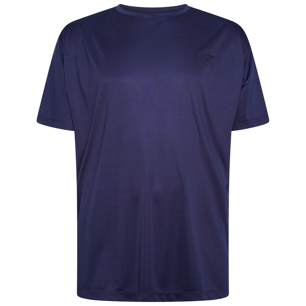 Lightweight Polyester Navy T-Shirt