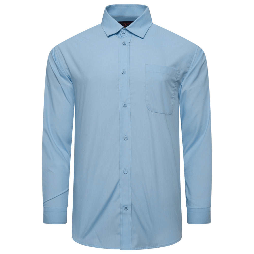 Plain Cotton Long Sleeve Shirt