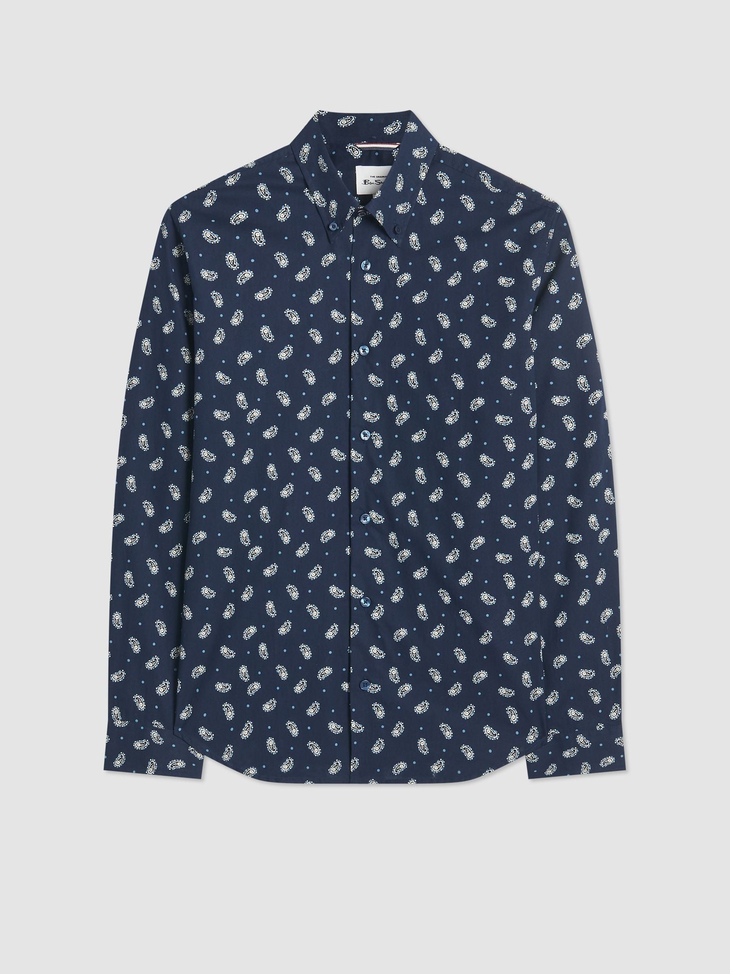 Paisley Print Long Sleeve Shirt