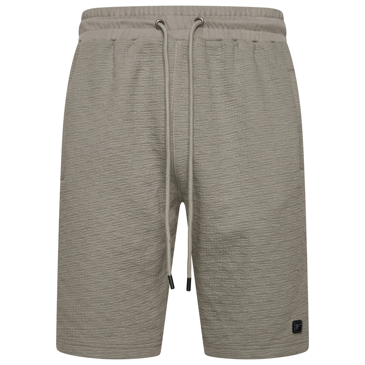 Jacquard Textured Jersey Shorts