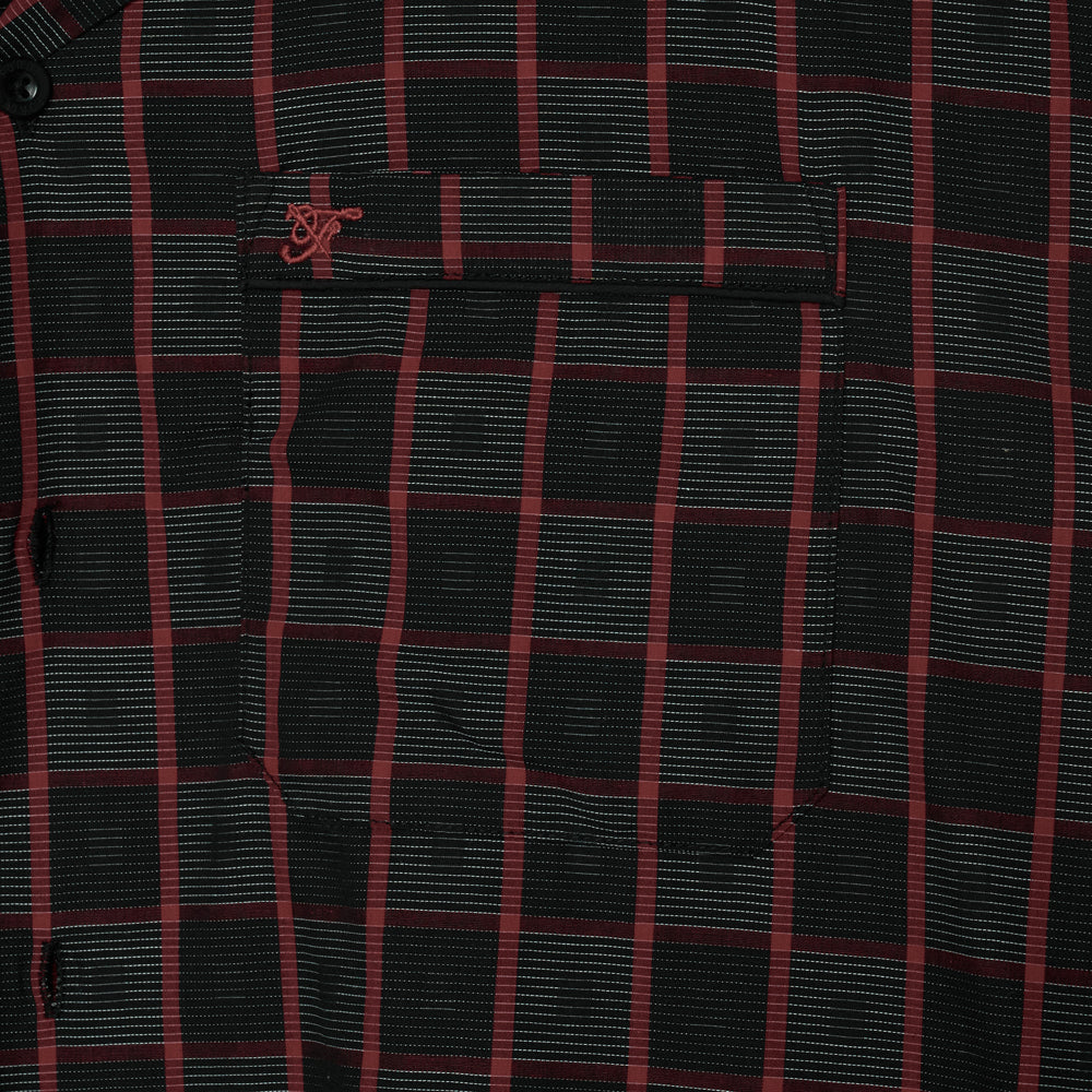Traditional Style Square Print Pyjamas
