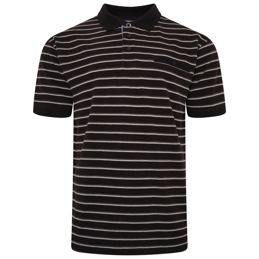Contrast Stripe Polo Shirt