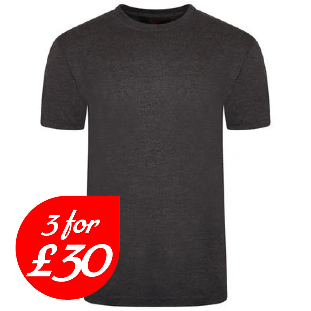 Casual Plain Crew Neck T-Shirt