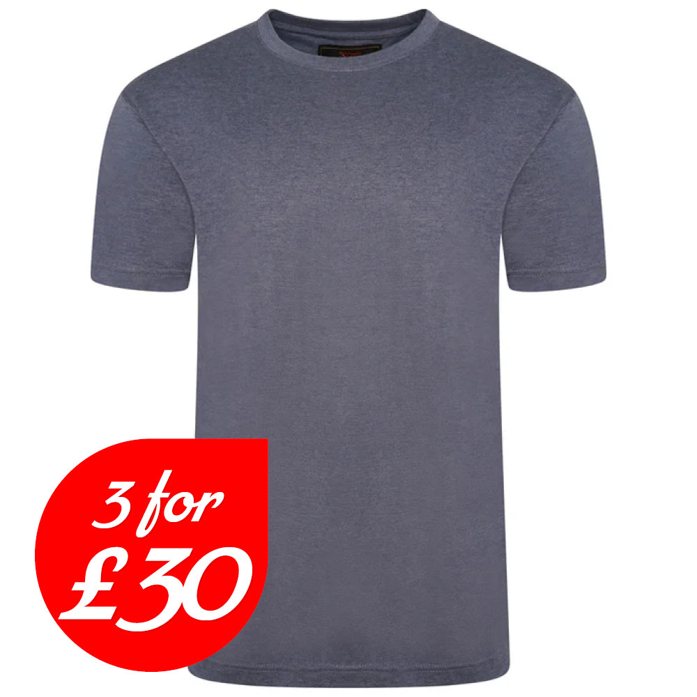 Casual Plain Crew Neck T-Shirt