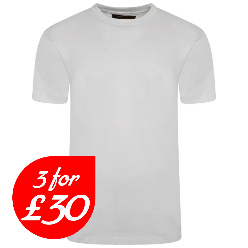 Casual Plain Crew Neck T-Shirt