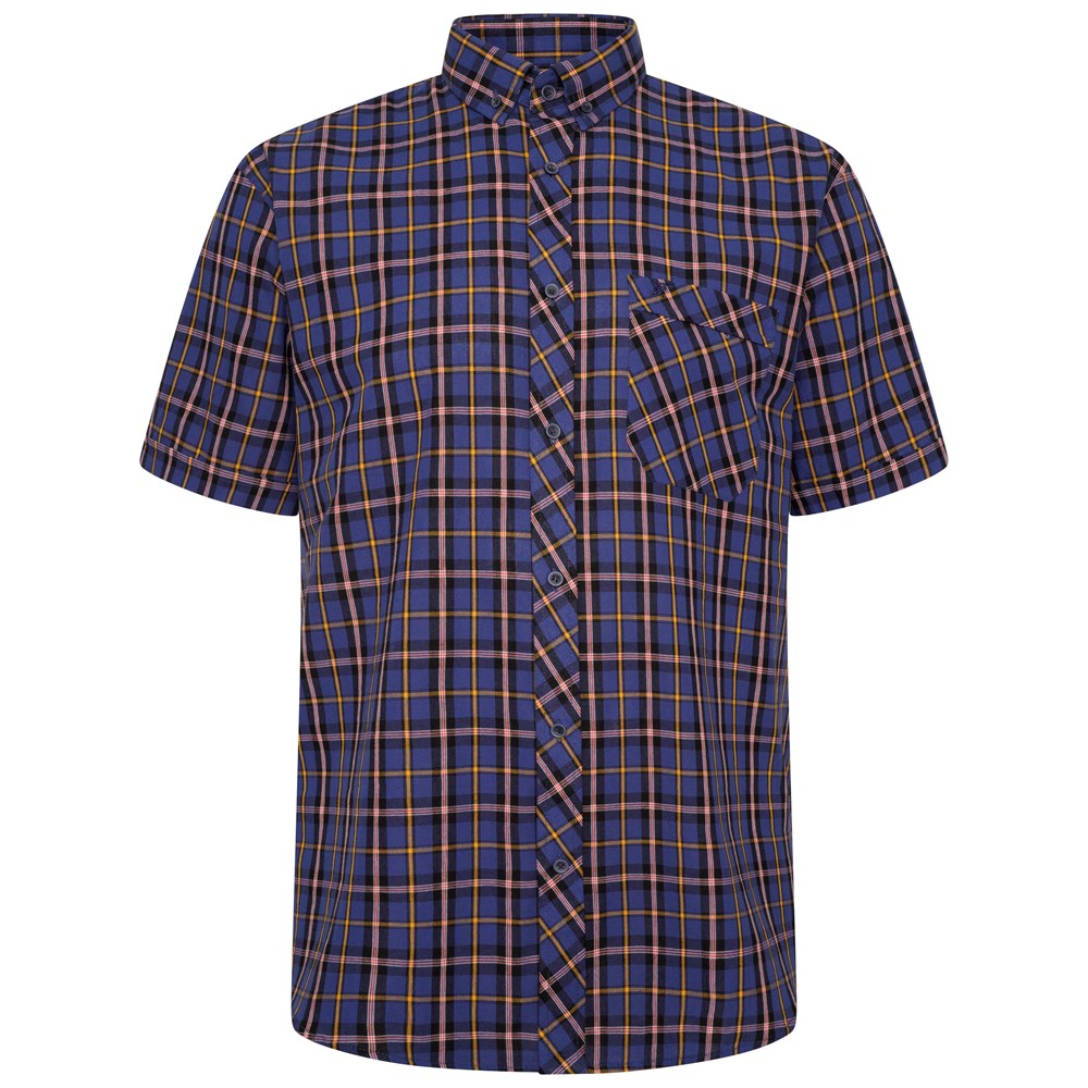 Royal Blue Multi Check Shirt