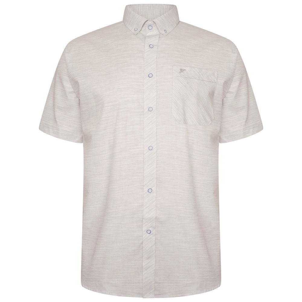 Woven Effect Short Sleeve Shirt