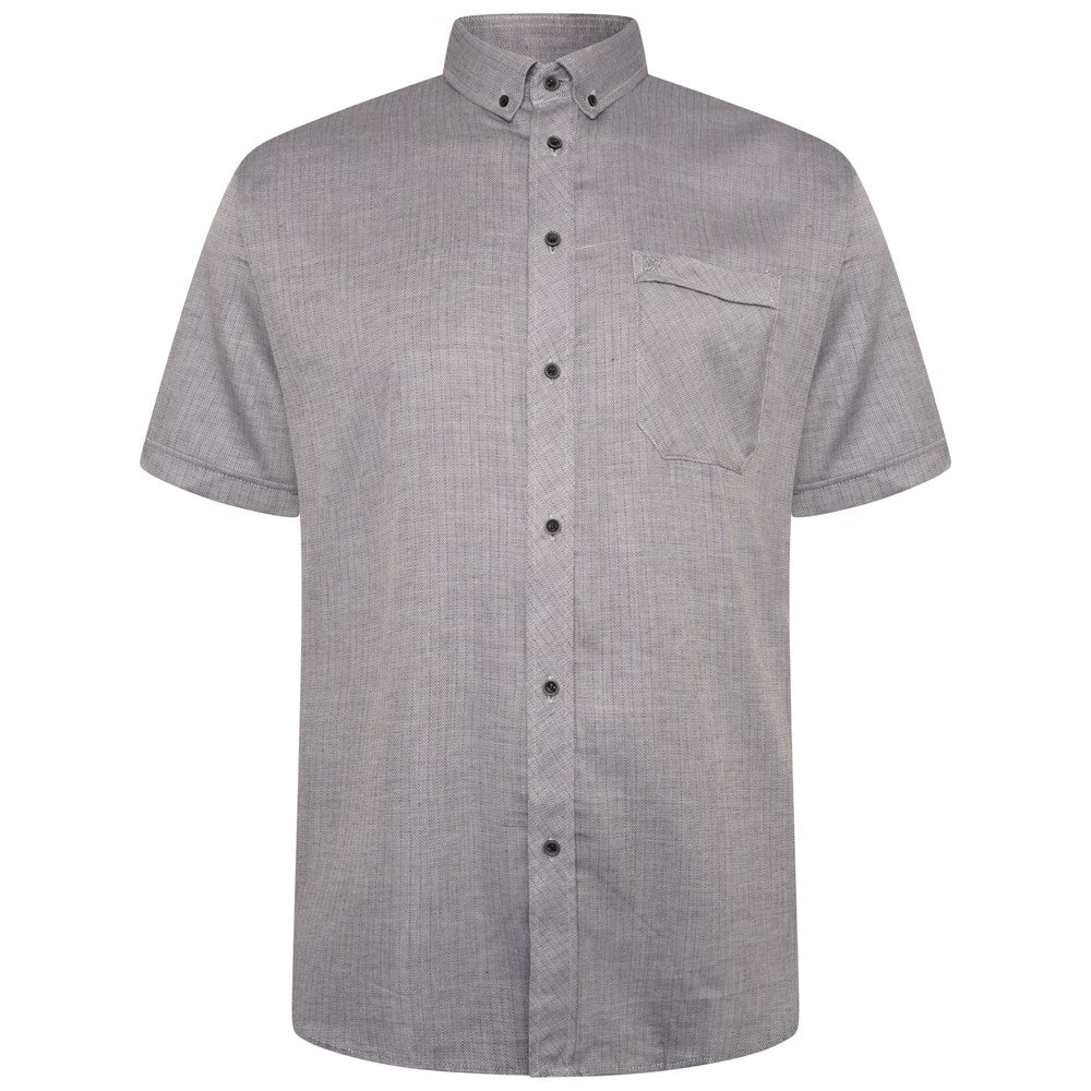 Plain Woven Short Sleeve Shirt