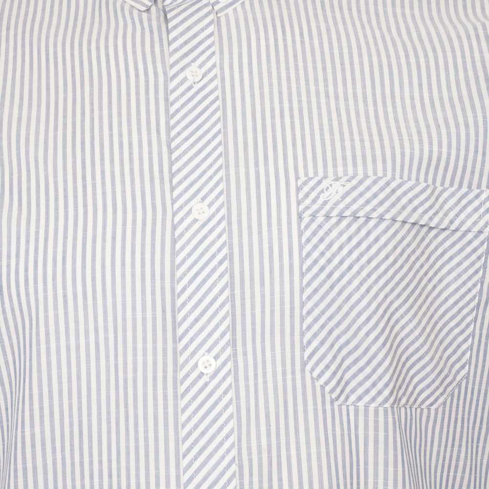 Long Sleeve Fine Stripe Shirt