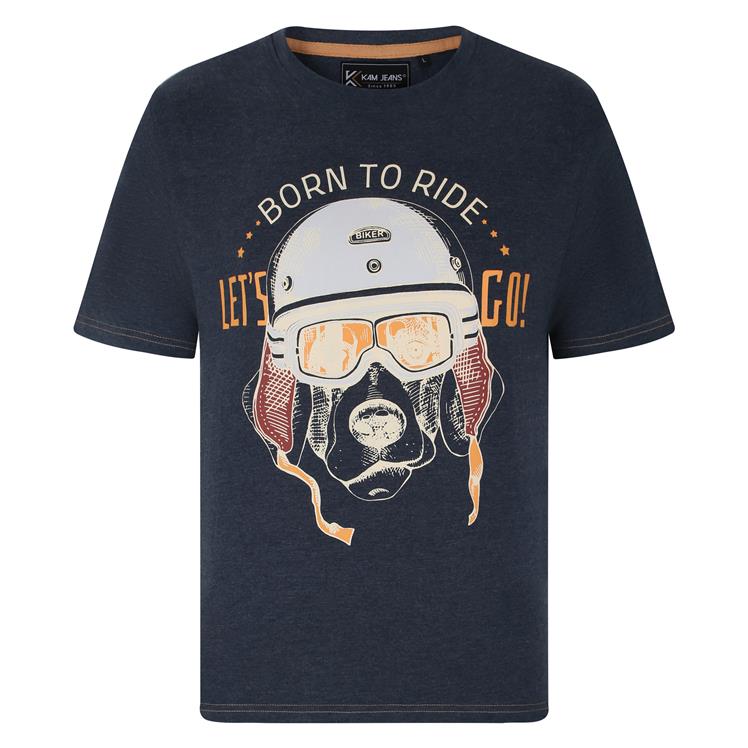 Born To Ride 'Lets Go' T-Shirt