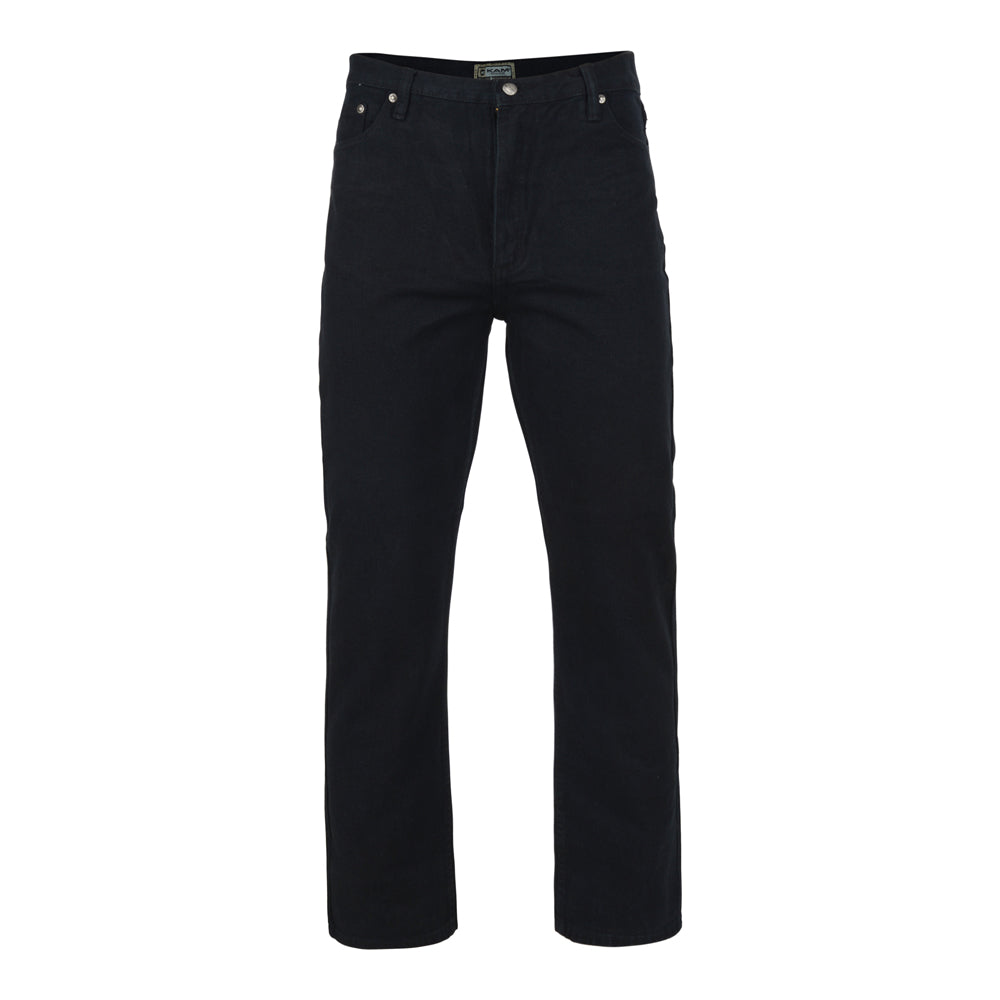 Regular Fit Black Denim Jeans