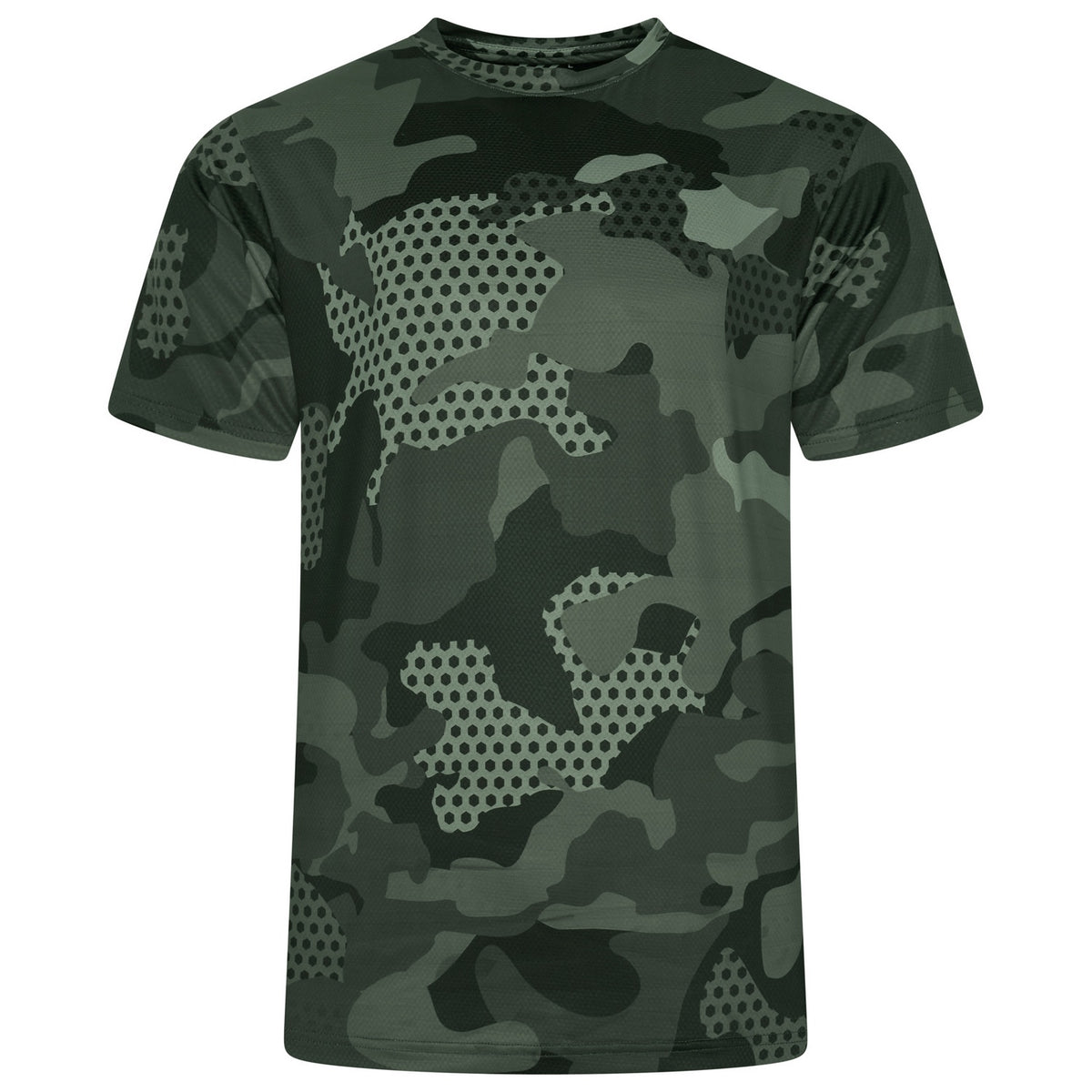 Active Camo Print T-Shirt