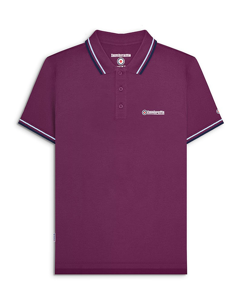 Contrast Tipped Polo Shirt