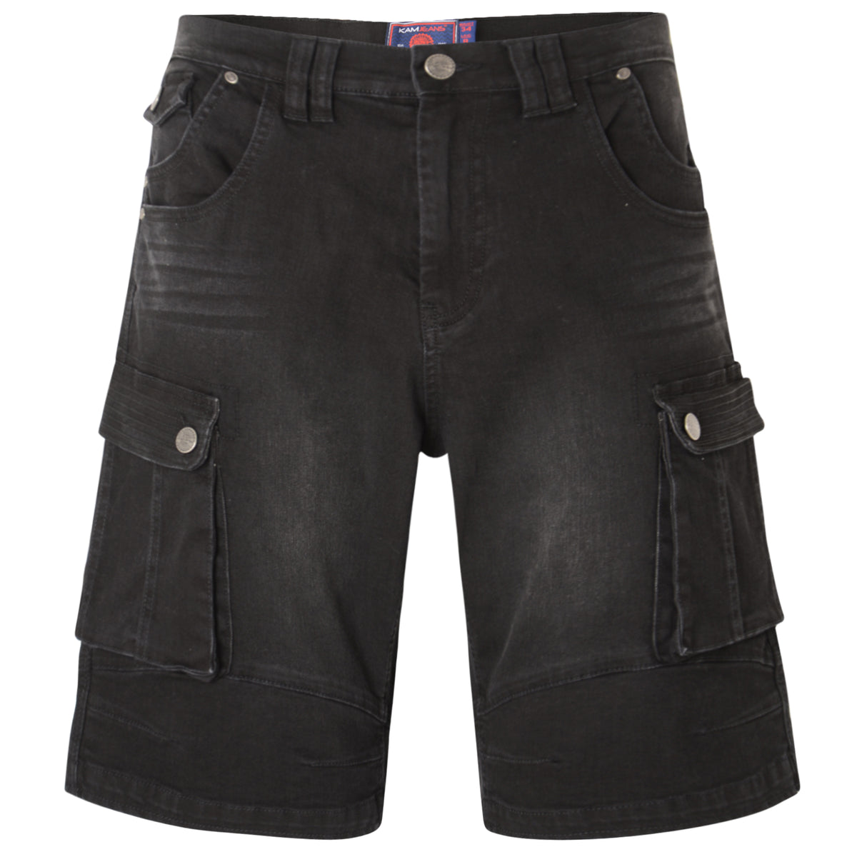 Denim Cargo Shorts