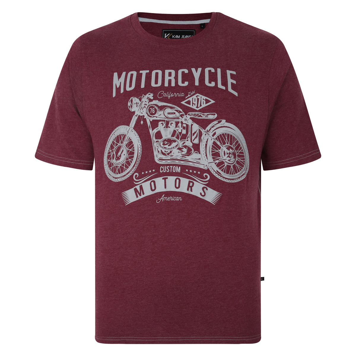 Motor Cycle Print Tee