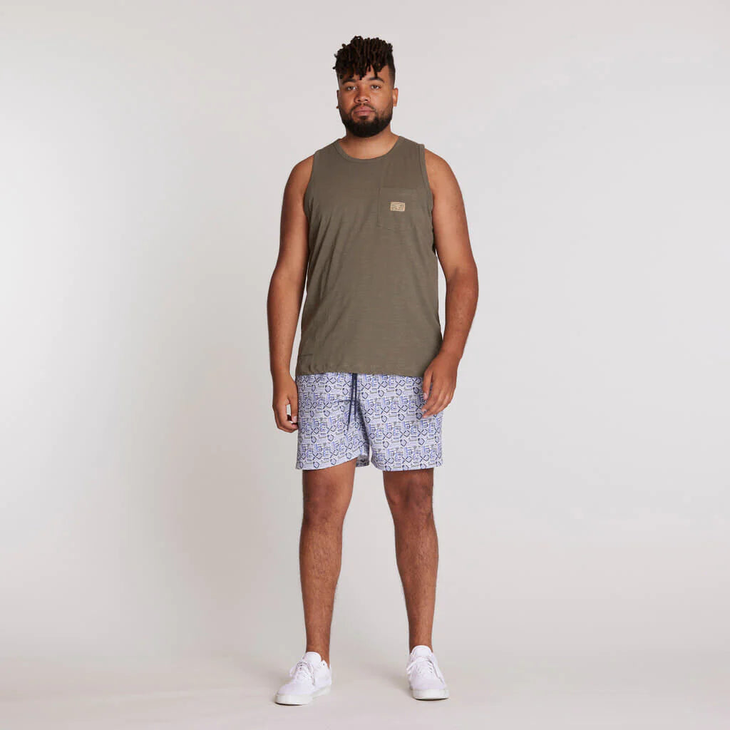 Single Pocket Sleeveless T-Shirt