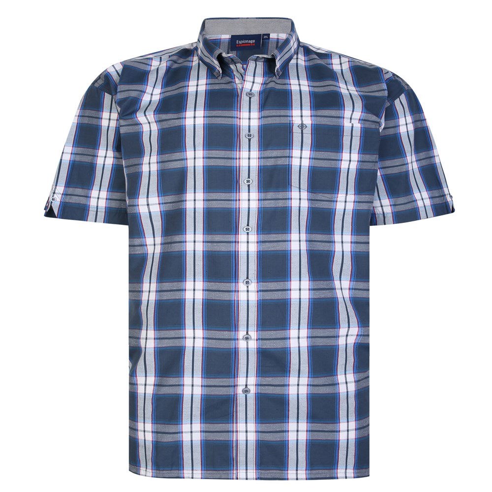 Multi Check Short Sleeve Shirt