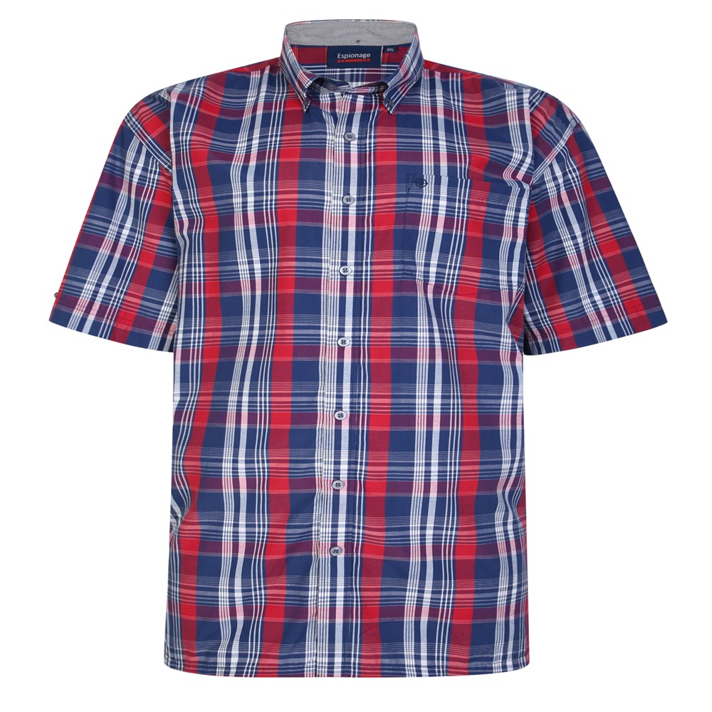 Multi Check Short Sleeve Shirt