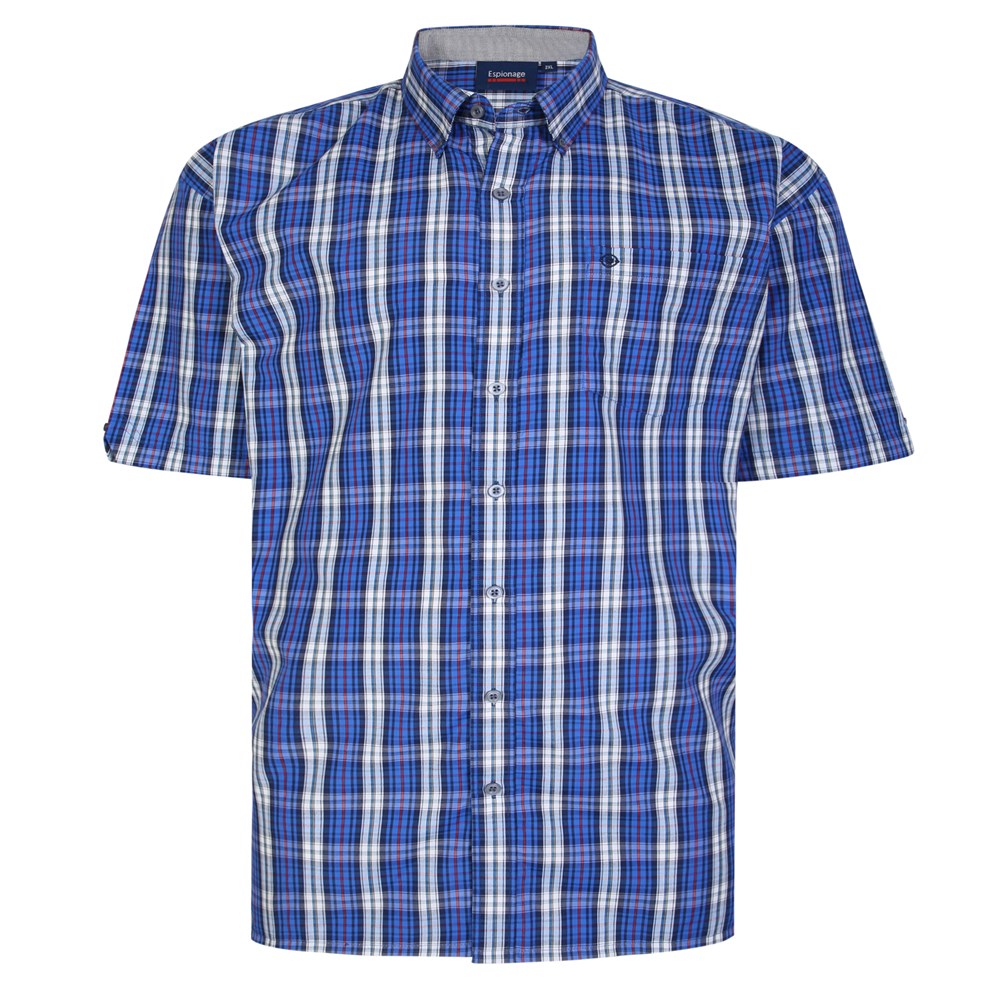 Multi Check Short Sleeve Shirt