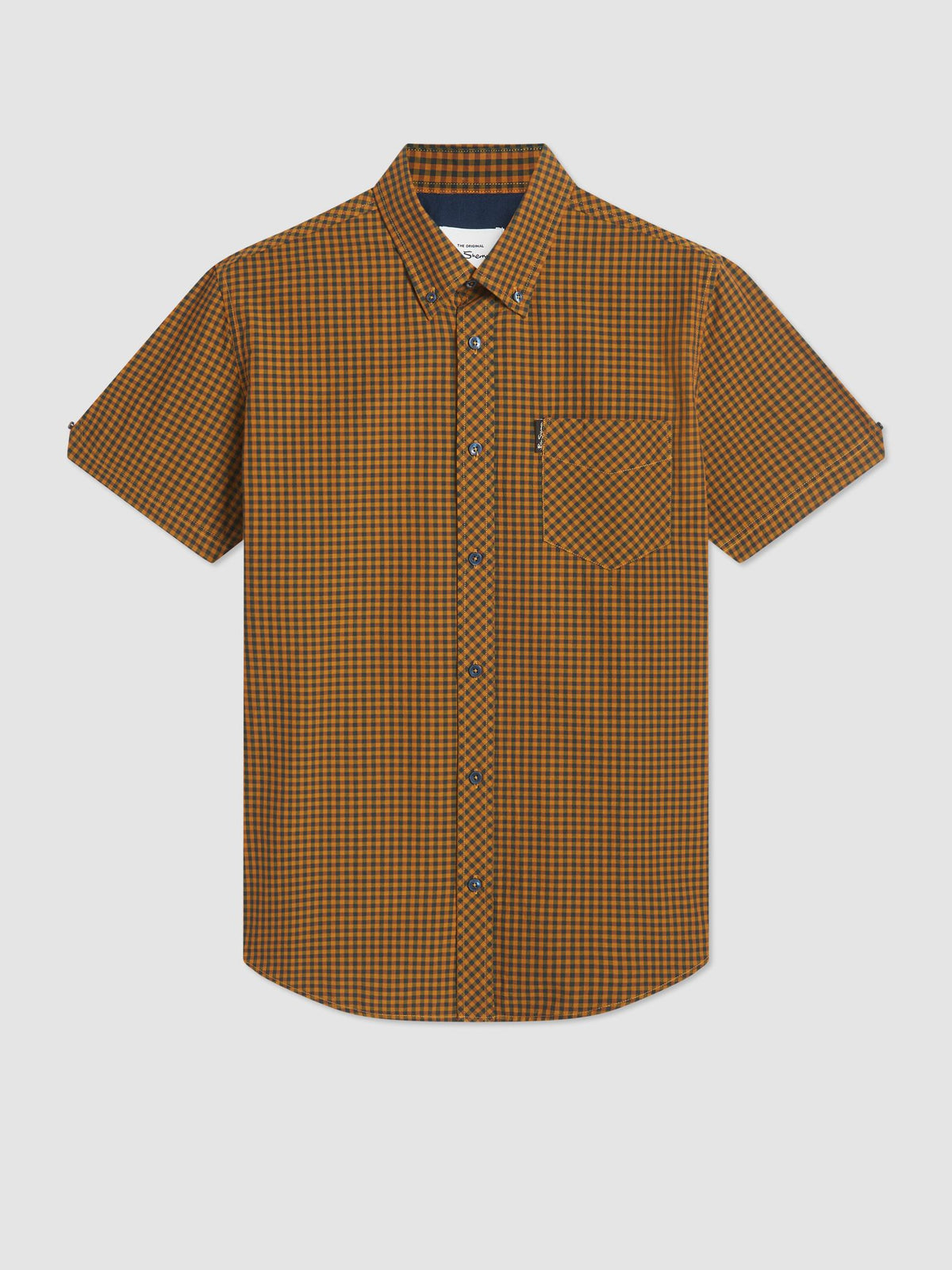 Small Gingham Short Sleeve Check Shirt