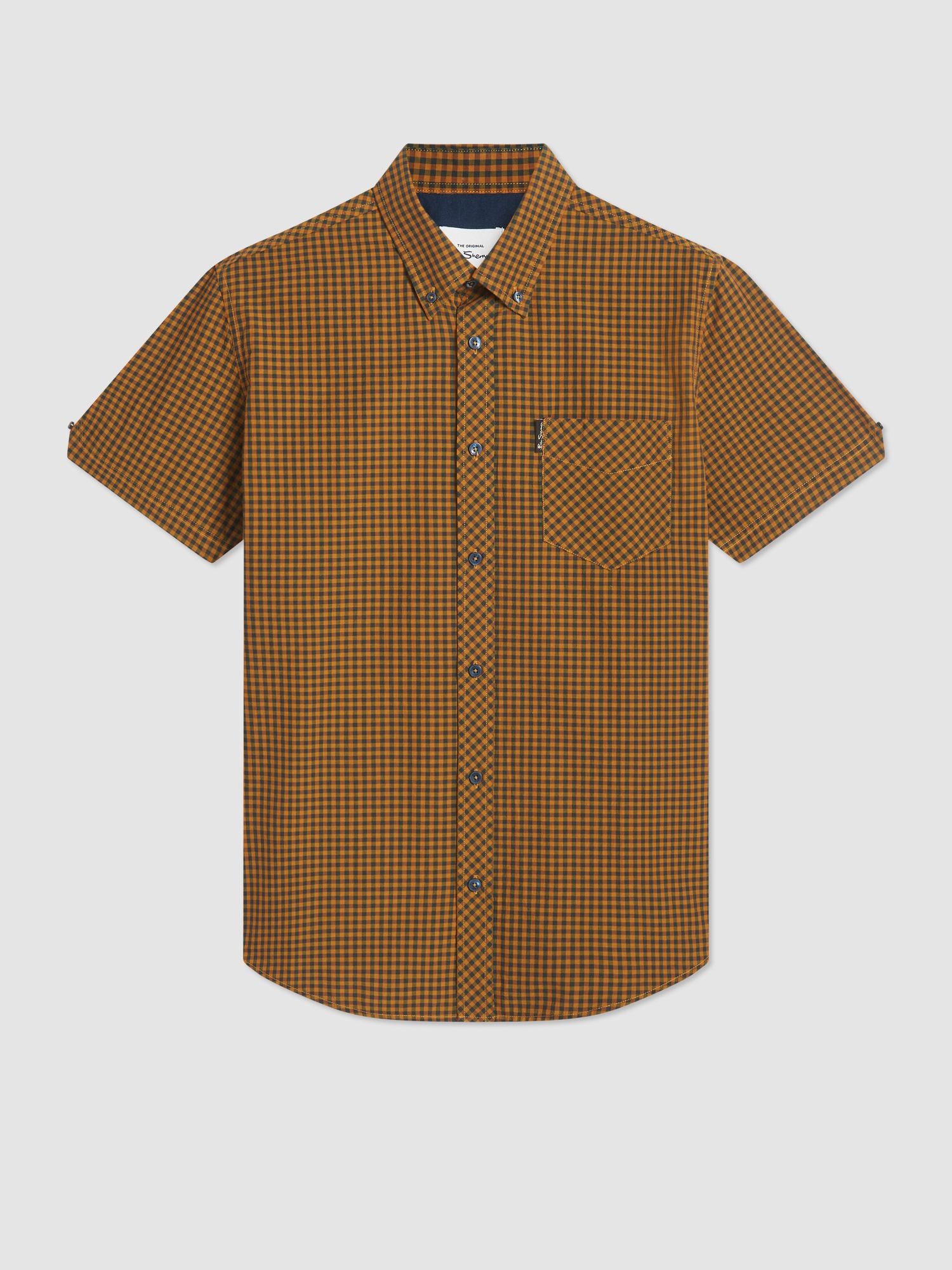 Small Gingham Short Sleeve Check Shirt