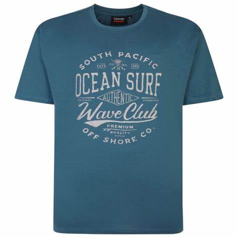 Ocean Surf Print T-Shirt