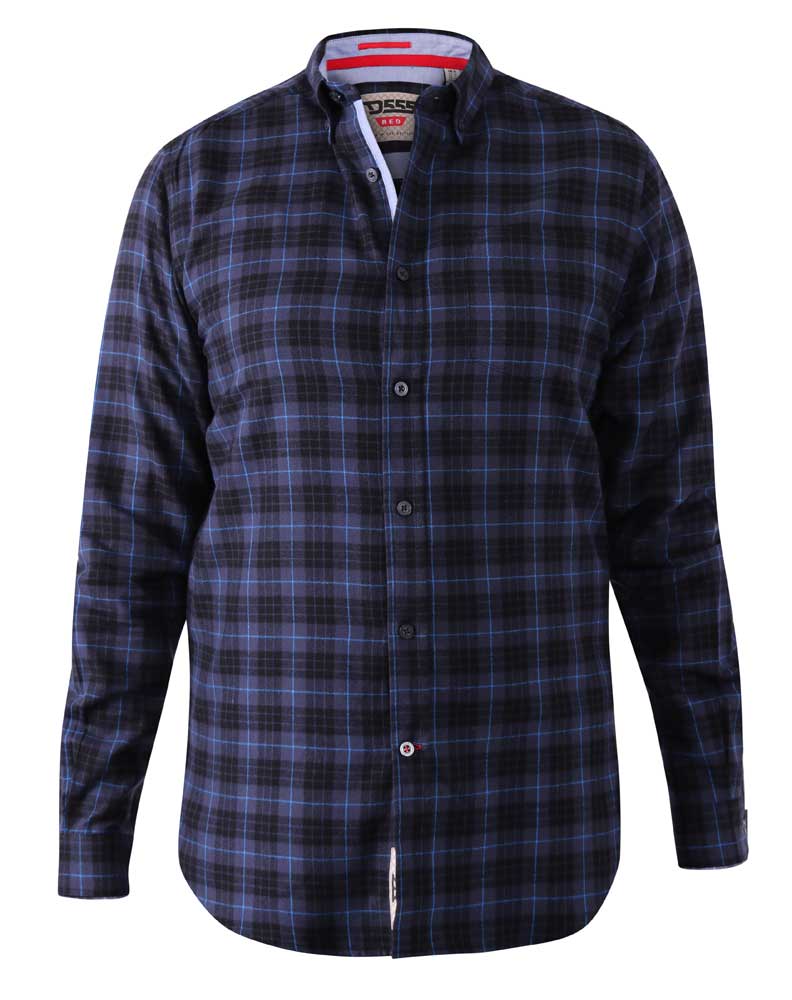 Dovercourt Flannel Check Long Sleeve Shirt