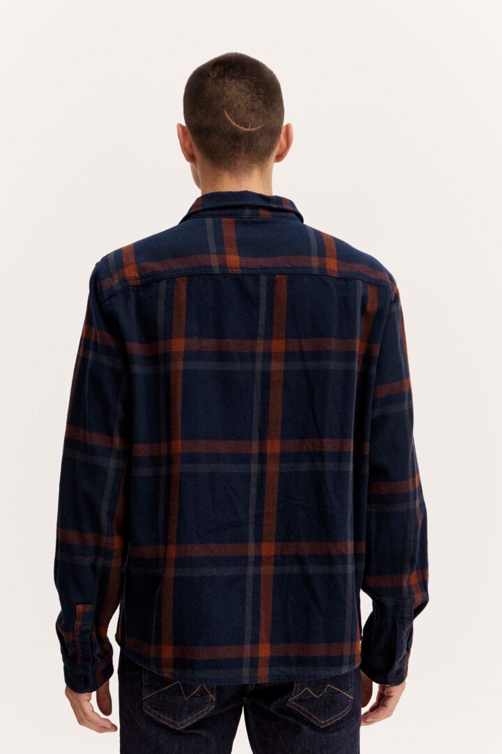 Brushed Check Overshirt