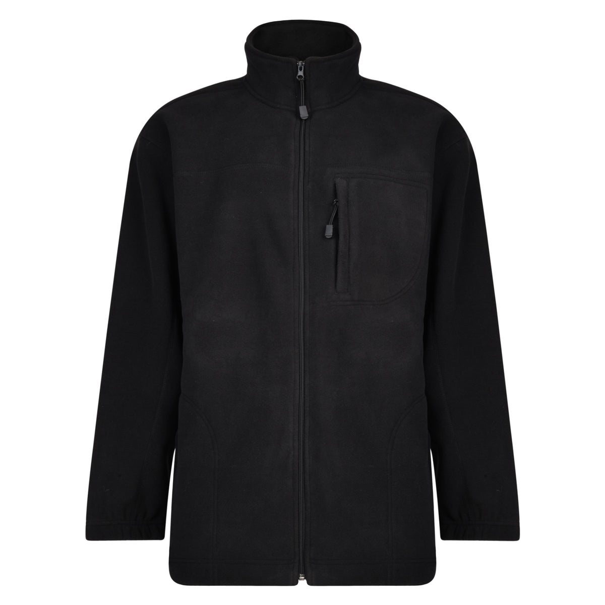 Extra Tall Sherpa Zip Through Jacket