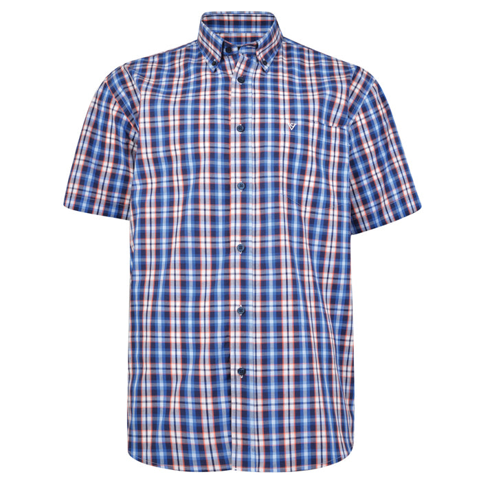 Multi Check Short Sleeve Shirt