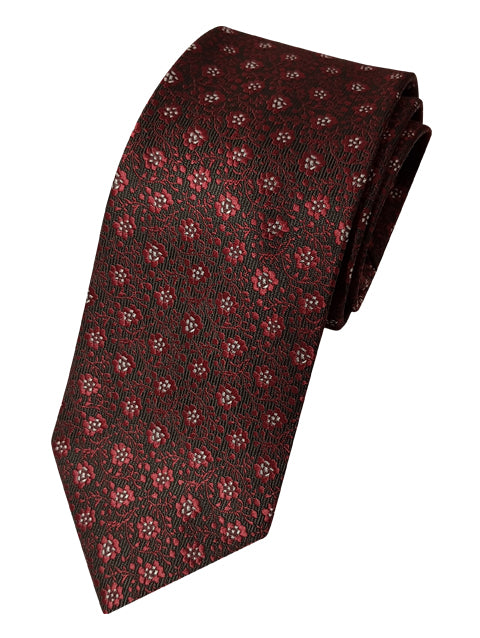 Floral Print Tie